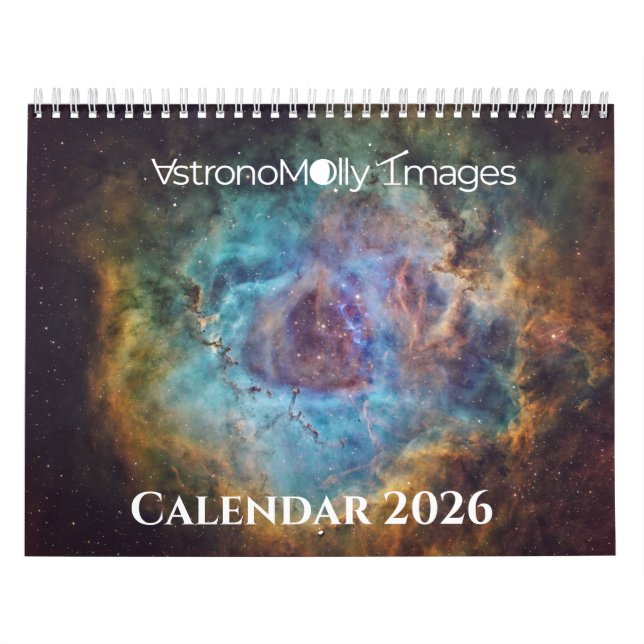 AstronoMolly's Kalender 2026 (Titelbild)