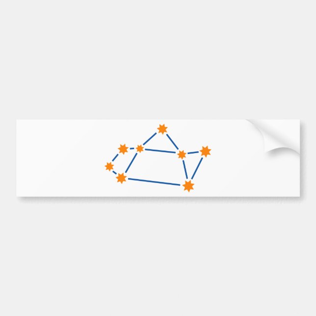 astronomy-sagittarius-2 autoaufkleber (Vorne)