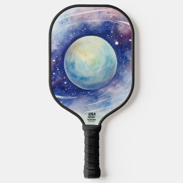  Astronomy universe nebula.  Pickleball Schläger (Vorderseite)