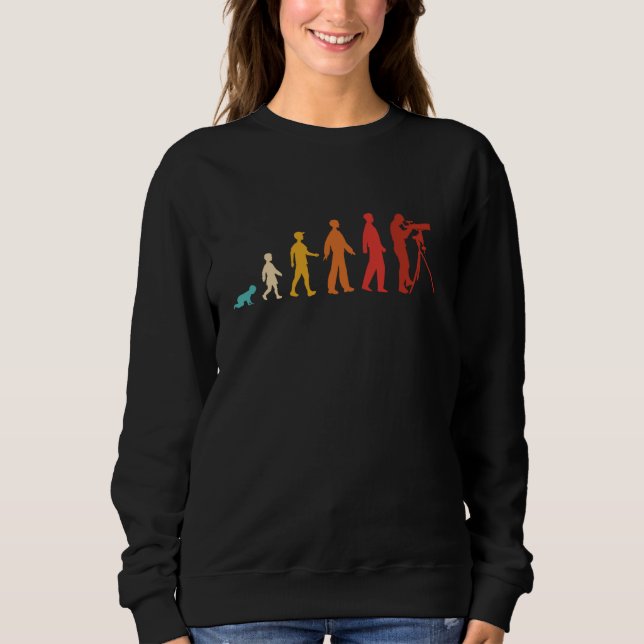 Astrophotographie Evolution Astro Planet Plantes F Sweatshirt (Vorderseite)