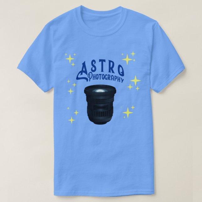 Astrophotographie-Kamerasysteme T-Shirt (Design vorne)