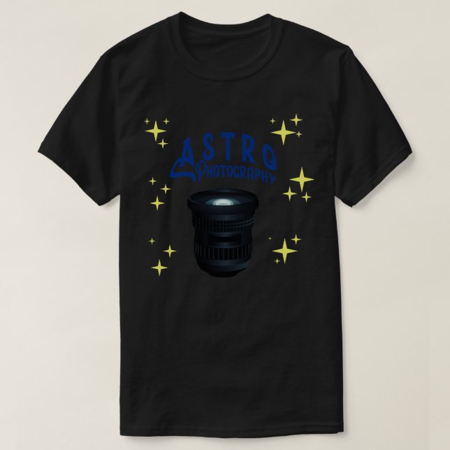 Astrophotographie-Kamerasysteme T-Shirt (Design vorne)