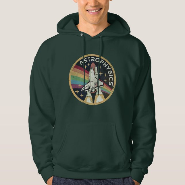 Astrophysics Vintage Emblem V02 Hoodie (Vorderseite)
