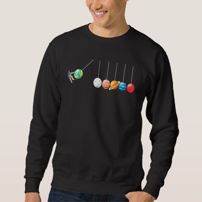 Astrophysik Planets Newtons Wiege _2 Sweatshirt (Vorderseite)