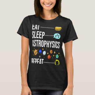 Astrophysiker Astrophysik-Astronomie Teleskop T-Shirt