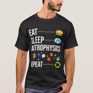 Astrophysiker Astrophysik-Astronomie Teleskop T-Shirt