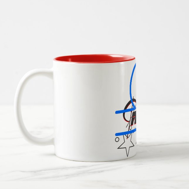 Astros Playroom Newest Zweifarbige Tasse (Links)