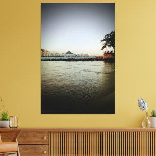 Astúrias Beach Guarujá Brasilien Leinwanddruck