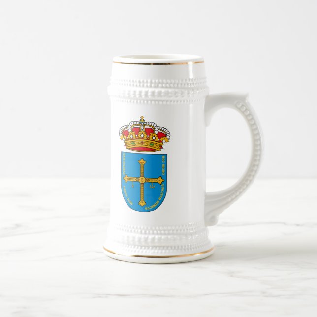 Asturien-Wappen Tasse (Rechts)