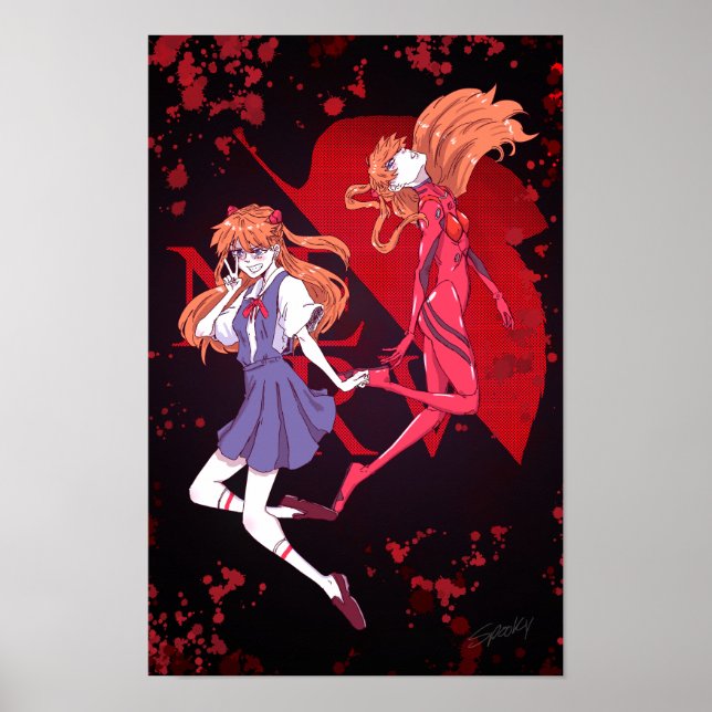 Asuka Langley Soryu Poster (Vorne)