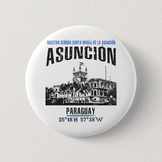 Asunción Button (Vorderseite)