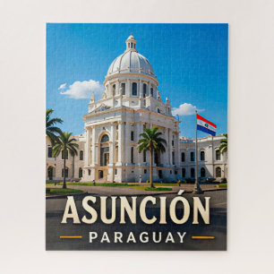 Asunción Flussufer Charme und paraguayisches Erbe Puzzle