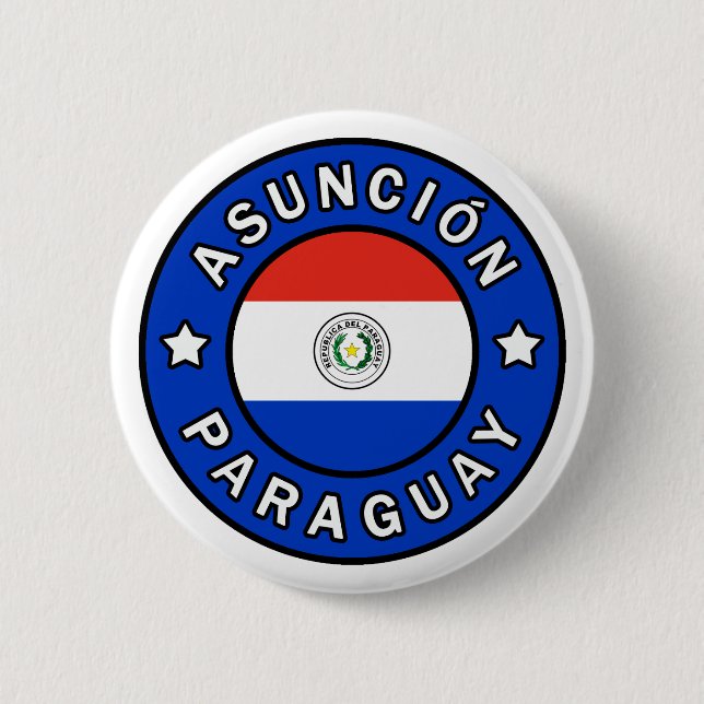 Asunción Paraguay Button (Vorderseite)