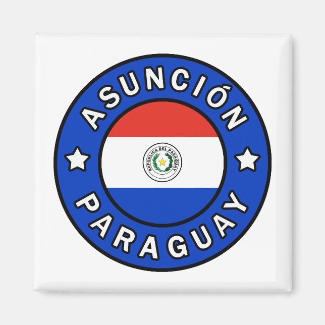 Asunción Paraguay Magnet (Vorne)