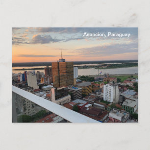 Asunción, Paraguay Postcard Postkarte