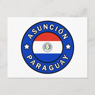 Asunción Paraguay Postkarte
