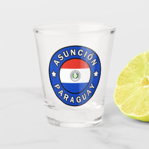 Asuncion Paraguay Schnapsglas