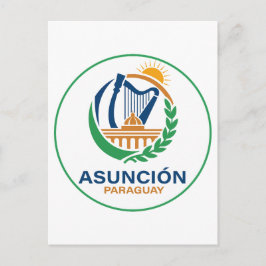 Asuncion Paraguay South America Postkarte