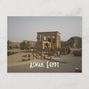 Aswan, Ägypten Postkarte