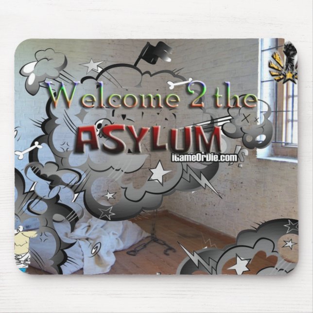 Asyl Mousepad (Vorne)