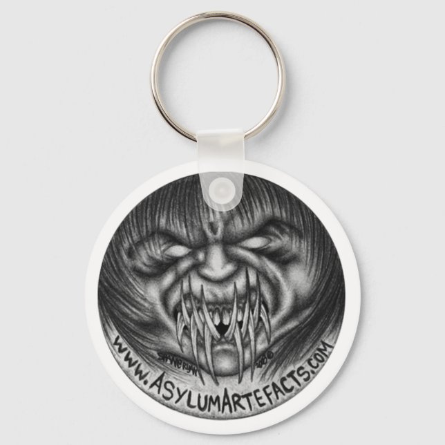 AsylArtefakte Schlüsselring/Kette Schlüsselanhänger (Vorderseite)