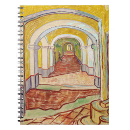 Asylkorridor (von Vincent van Gogh) Notizblock