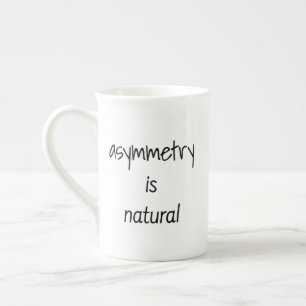 Asymmetrie Ist Natürlich Spezialitäten-Tasse Prozellantasse