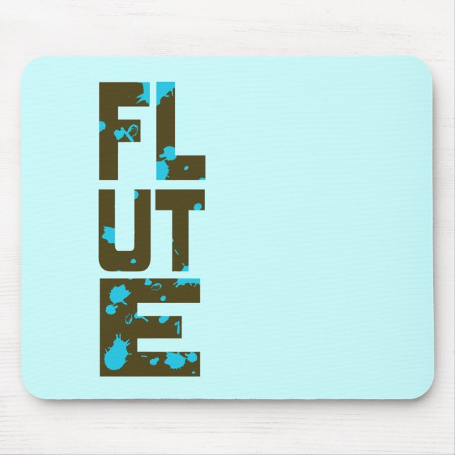 Asymmetrische Flute Mousepad (Vorne)