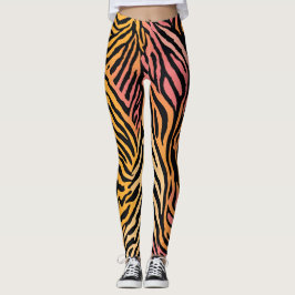 Asymmetrisches Design für frei lebende Tiere 2 Leggings