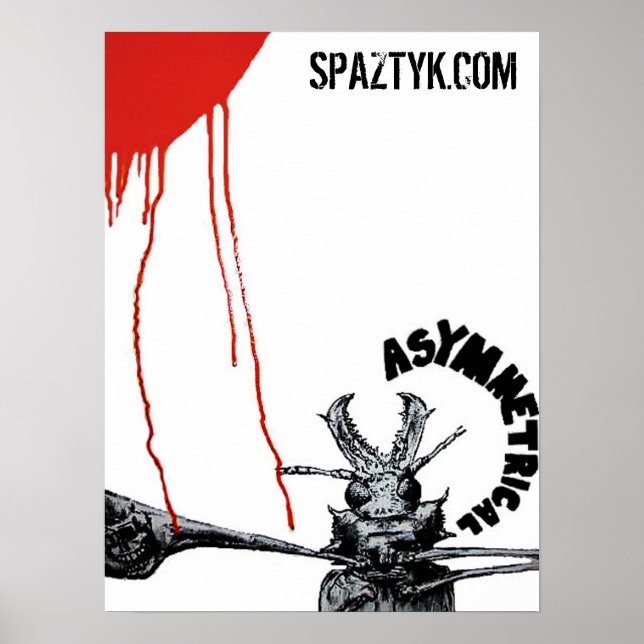 Asymmetrisches Poster (Vorne)