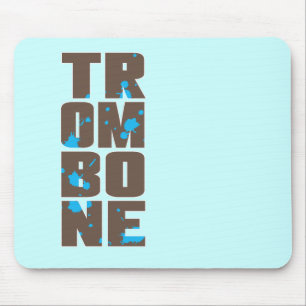 Asymmetrisches Trombone Mousepad