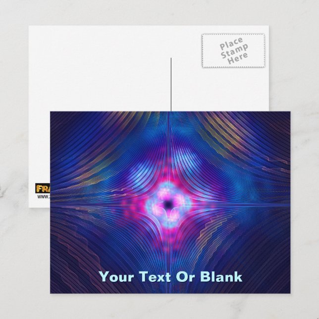 Asymptotic Groove Postkarte (Vorne/Hinten)