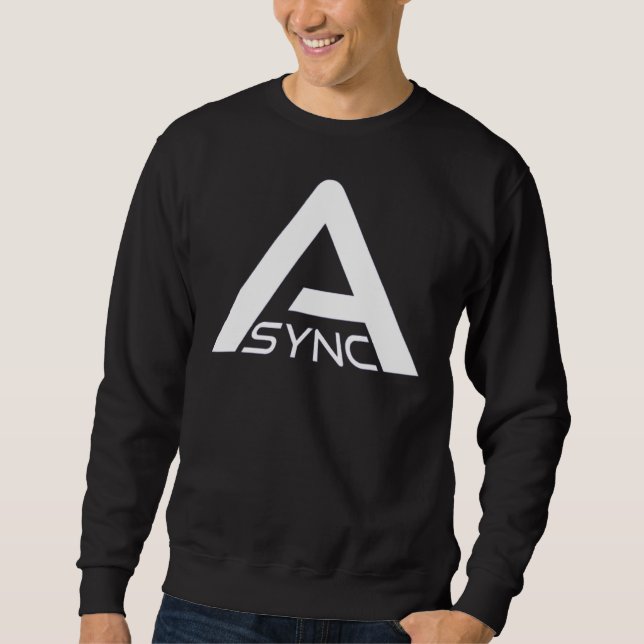 ASYNC - Hintergrundbild-Forschung Sweatshirt (Vorderseite)