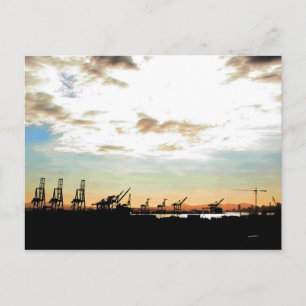 AT-AT-Invasion in Oakland Postkarte