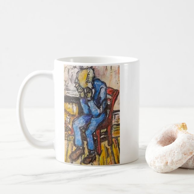 At Eternity's Gate Miniature Painting Kaffeetasse (Mit Donut)