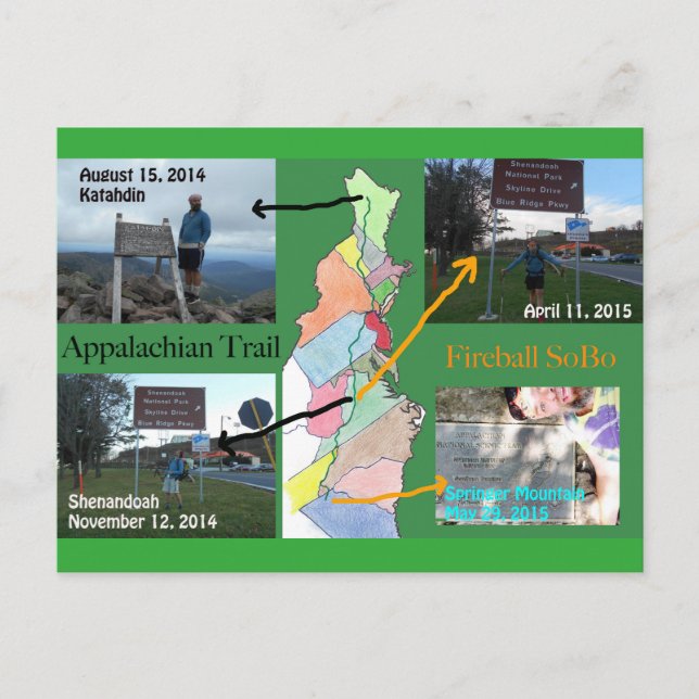 AT Fireball SoBo 2014-2015 Postkarte (Vorderseite)