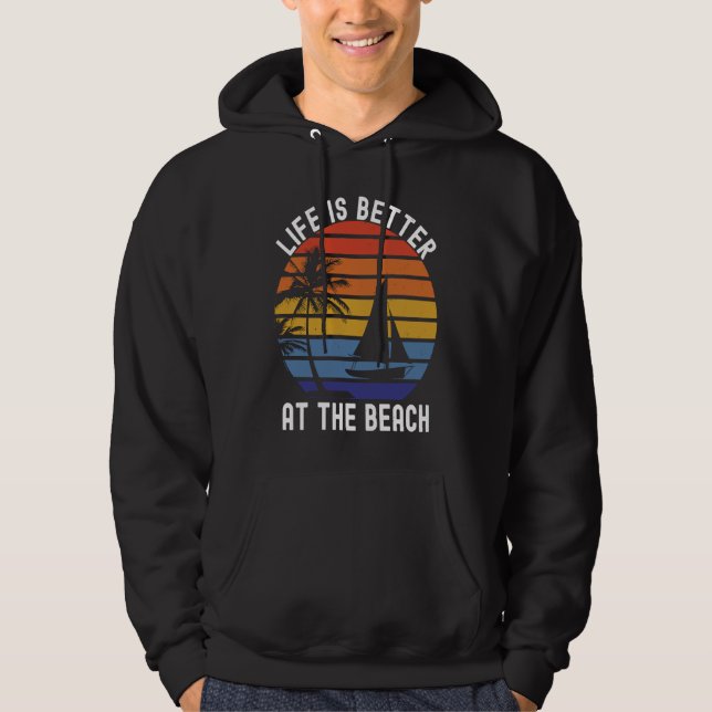 at the Beach Beach Clothing Hoodie (Vorderseite)