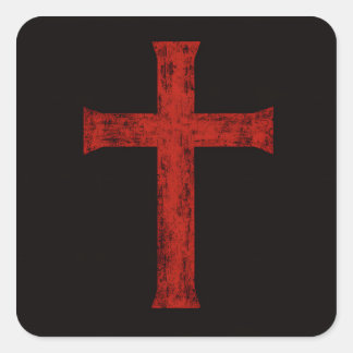 At The Cross Quadratischer Aufkleber