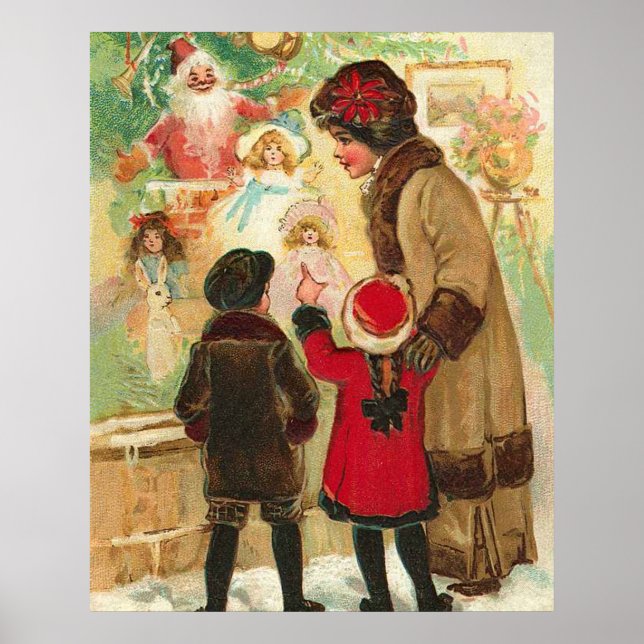 At The Toy Store Window Poster (Vorne)