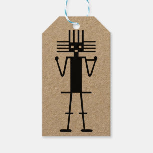 Ataama Gigant Geogliph Symbol antikes nazca peru a Geschenkanhänger