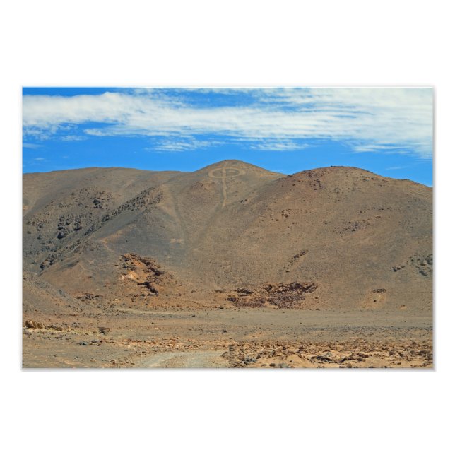 Atacama Geoglyphen Fotodruck (Vorne)