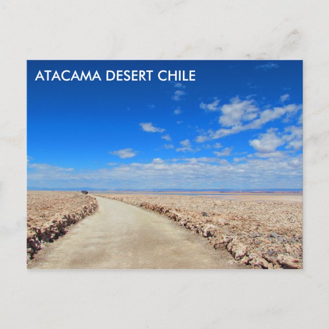 Atacama Wüste, Chile Postkarte (Vorderseite)
