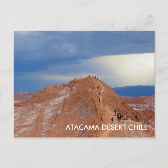 Atacama Wüste, Chile Postkarte (Vorderseite)