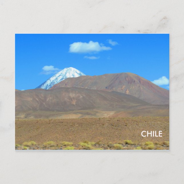 Atacama Wüste, Chile Postkarte (Vorderseite)