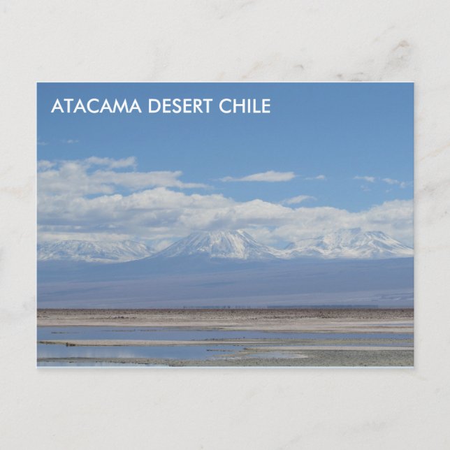 Atacama Wüste, Chile Postkarte (Vorderseite)