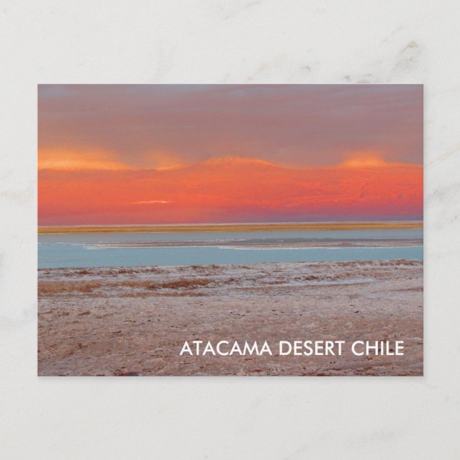 Atacama Wüste, Chile-Postkarte Postkarte (Vorderseite)