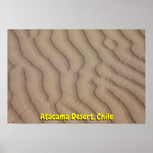 Atacama-Wüste Poster