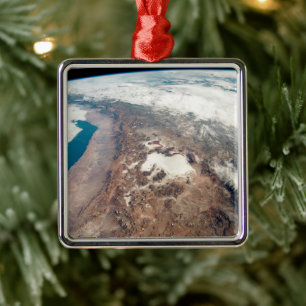 Atacama Wüste und Salzfladen in den Anden Ornament Aus Metall