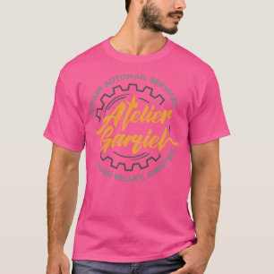 Atalier Garfield Modern Logo T-Shirt