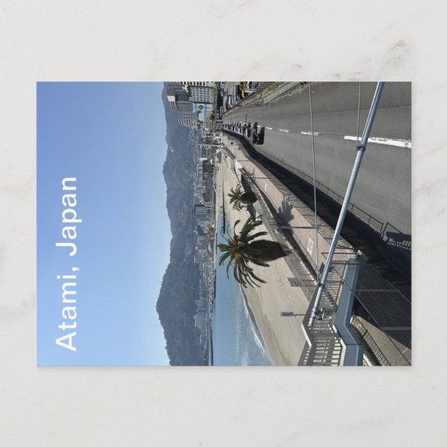 Atami, Japan, Postkarte (Vorderseite)